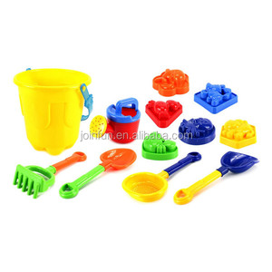 Abitudine fare di plastica Spiaggia di Sabbia Grande Secchio Per Bambini del capretto Spiaggia di sabbia giocattolo - Product Image 1