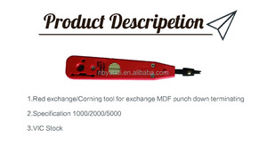 5000 khối chấm dứt NBN Telstra isgm HFC công nghiệp màu Đỏ đấm xuống công cụ với chức năng vòng lặp OEM tùy chỉnh - Product Image 4