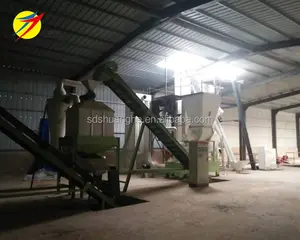 Machine de fabrication de granulés de foin de luzerne pour bovins, moutons et chevaux
