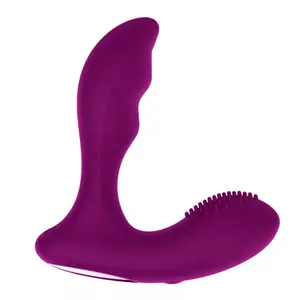 Plug Anal Rechargeable en Silicone, masseur de Prostate, vibrant, pour Clitoris, brosse pour le vagin, point G, 1 pièce