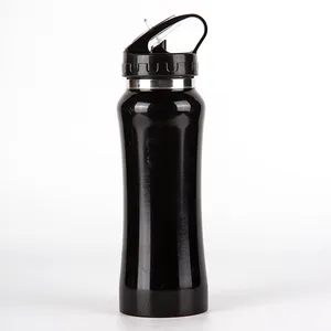 Lower Price Food Standard 304 Insulated 650ml Stainless Steel Double Wall Water Bottle With Free Sample