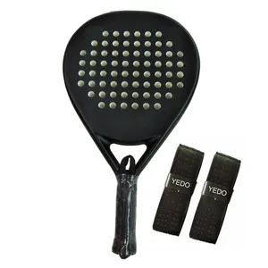 Oem Strand Paddle Racket Strand Tennisrackets, Fiber Carbon Of Fiber Glas 45 Aleta De Nylon Padel 38Mm Of Aangepaste 365 Cn; Gua