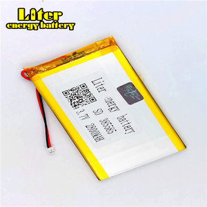 Plug1.5line <span class=keywords><strong>2</strong></span> line 3.7 V 385585 lithium li-Polymer 405585 battery 3.7 v Li-Ion 2800 mah rechargeable battery - Product Image 3