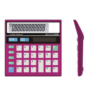 เครื่องคิดเลขพลาสติก12หลักเครื่องคิดเลข512หลัก CT ขนาดใหญ่ - Product Image 6