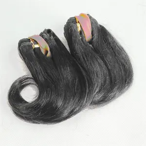 Hot Selling Virgin Brazilian Human Hair Weaving Short Hair 6 inch Human Hair Extension