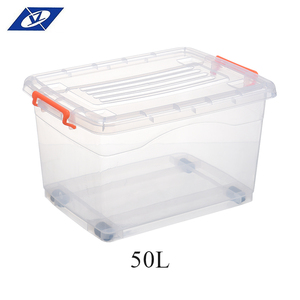 50L Grande Capacité Acrylique Maquillage <span class=keywords><strong>Jouets</strong></span> Bac De <span class=keywords><strong>Rangement</strong></span> Boîte - Product Image 6