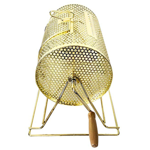 กล่องหมุนจับรางวัลแบบลูกเต๋าเคลือบทองเหลือง - Product Image 3