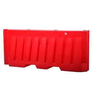 Road Traffic Barrier New Jersey Water Filled Road Traffic Safety Barriers Block HDPE Plastic Road Safety Barrier