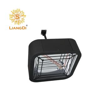 220-240V đen IP65 bạc mới sang trọng hồng ngoại Patio nóng tản nhiệt để sưởi ấm ldhr011kb - Product Image 2