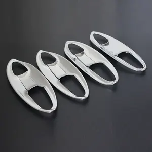 YCSUNZ ABS Chromed Door Handle Insert For Honda Fit Jazz 2014 Accessories