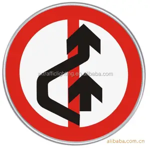 OEM manufacture metal arrow sign/metal reflective blank sign