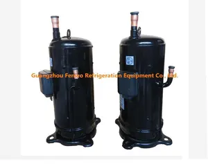 Thermally protected refrigerators compressors hitachi E405DH-38C2YG 380v 50hz hitachi scroll compressor r410a