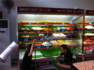 OEM de bonne qualité supermarché debout refroidisseur <span class=keywords><strong>ouverte</strong></span> - Product Image 1