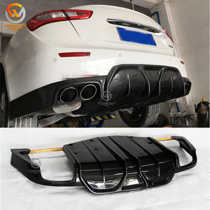 Kit Carrozzeria con Spoiler Anteriore, Minigonne Laterali e Diffusore Posteriore con Grembiule per <span class=keywords><strong>Maserati</strong></span> Ghibli Asp - Product Image 2