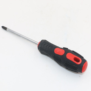 Cacciavite Torx Professionale con Impugnatura in Gomma Rossa e Nera, Modello Ph00 - Product Image 1