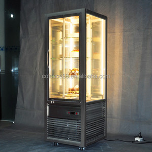 Vertical de acero inoxidable pan del Gabinete de exhibición de <span class=keywords><strong>rockstar</strong></span> <span class=keywords><strong>bebida</strong></span> energética escaparate - Product Image 1