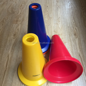 15 "cône de marqueur en plastique cône de disque de sport cône d'agilité accessoires d'<span class=keywords><strong>entraînement</strong></span> de football - Product Image 3