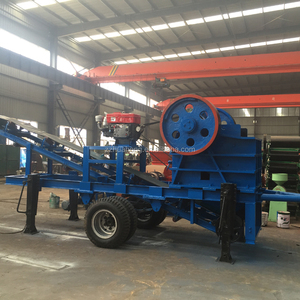 Máy Nghiền Di Động Bằng Đá, Nhà Máy Nghiền Hàm Di Động, Máy Nghiền Hàm Loại Bánh Xe - Product Image 6