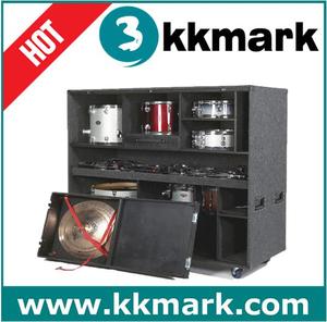Grande Caso Hardware Tamburo Musicale attrezzature Flight Cases/Drum Caso Con Schiuma EVA - Product Image 3