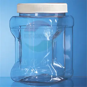 Food grade PET 1 kg plastic jar