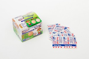 Plester Luka Perban Perekat Pertolongan Pertama OEM/ODM Anak-anak Bayi Bulat 22Mm - Product Image 5