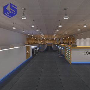 Présentoir moderne pour <span class=keywords><strong>magasin</strong></span> d'ordinateurs électroniques Présentoir de sol pour ordinateur portable design d'intérieur - Product Image 2