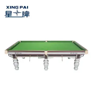 Cojín de acero de estrella, XW117-9A de mesa de piscina China Superior (plata), proveedor de fábrica con el mejor precio de mesa
