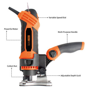 Rénovateur électrique professionnel 550W 6,35 mm, tourne une scie - Product Image 2