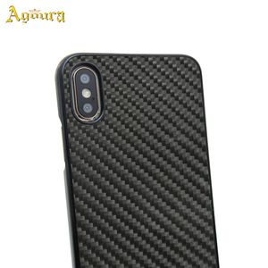 Cover per <span class=keywords><strong>iPhone</strong></span> X in PC rigido placcato <span class=keywords><strong>oro</strong></span> di alta qualità <span class=keywords><strong>e</strong></span> nuovo stile, con vera fibra di carbonio, molto venduta - Product Image 4