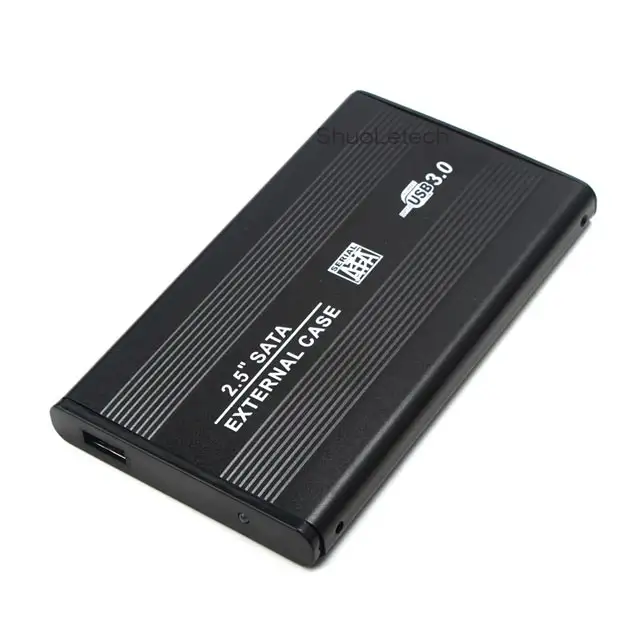 Usb 3.0 para sata, armazenamento externo hdd ssd estojo 2.5 polegadas disco rígido gabinete 4tb