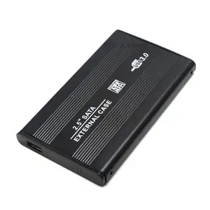 यूएसबी 3.0 SATA बाहरी भंडारण HDD के SSD मामले 2.5 इंच करने के लिए हार्ड डिस्क ड्राइव संलग्नक समर्थन 4TB
