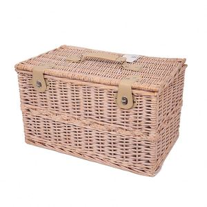 Discount Luxury Cheap Outdoor Picnic Set <strong>Storage</strong> <strong>Baskets</strong> With Handles - Product Image 2