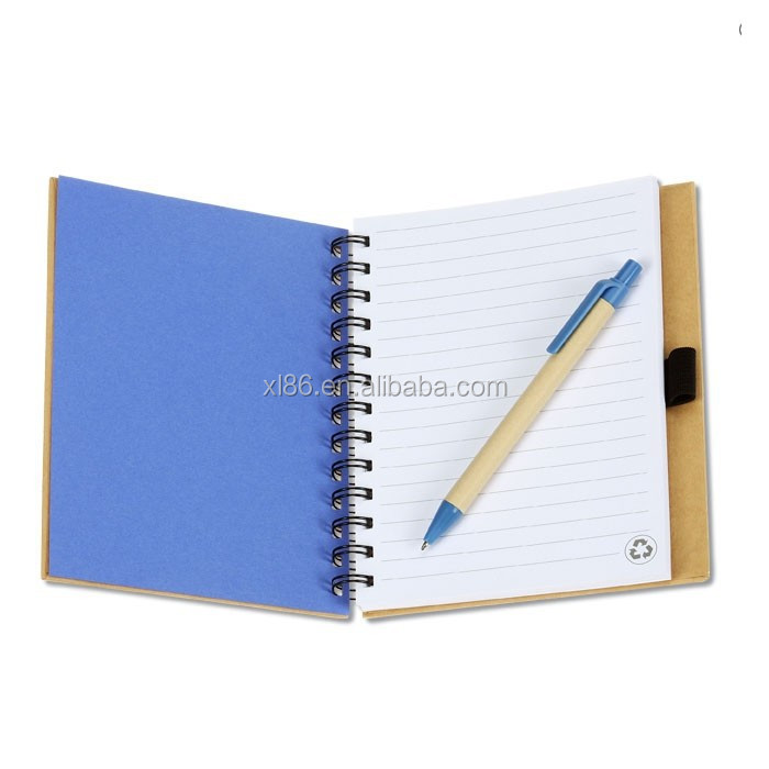 Рекламная подарочная печать, включая ручку и проволочную связку, блокнот