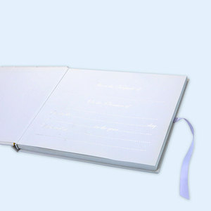 Livre relié personnalisé, nouvelle arrivée <span class=keywords><strong>2022</strong></span> - Livre d'or avec estampage à chaud et ruban à <span class=keywords><strong>prix</strong></span> avantageux - Product Image 5