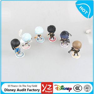 A buon mercato 6 stile Q versione argilla giocattolo <span class=keywords><strong>10</strong></span> <span class=keywords><strong>cm</strong></span> simpatico Gin Tama PVC figura di azione flessibile - Product Image 2