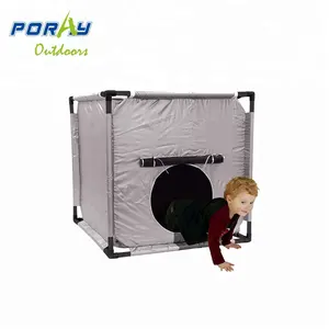 Children's Dark Den for sensory stimulation playing black out tent