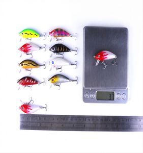 Venta al por mayor 360 g/set, simulación 3D ojo de pez hundimiento lento plástico duro Artificial PS caucho duro pintado Señuelos de Pesca - Product Image 2