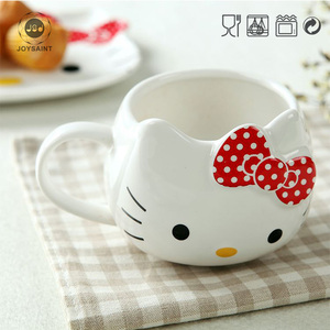 Venta caliente Pink <span class=keywords><strong>Kitty</strong></span> para niños sublimación taza del gato como regalos <span class=keywords><strong>Hello</strong></span> <span class=keywords><strong>Kitty</strong></span> patrón taza - Product Image 3