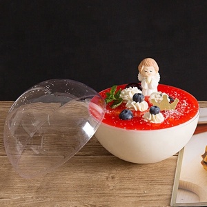 Şeffaf şeffaf 10cm boş plastik kapsül topu açılabilir kapsül küreleri - Product Image 1