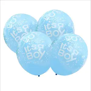 12 Zoll Blau Rosa Es ist ein Junge Es ist ein Mädchen Latex Ballon Baby Shower Geburtstags feier Luftballons