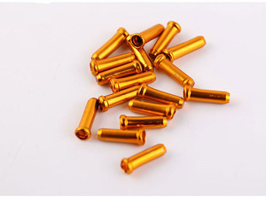 Accessoires <span class=keywords><strong>de</strong></span> bicyclette colorés en alliage d'aluminium, 12 pièces, pour levier <span class=keywords><strong>de</strong></span> <span class=keywords><strong>frein</strong></span> <span class=keywords><strong>de</strong></span> bicyclette, embouts <span class=keywords><strong>de</strong></span> câbles intérieurs, pince à sertir - Product Image 5