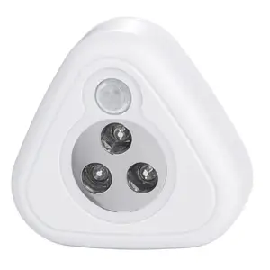 Mini led sans fil avec capteur de mouvement pir, lumière d'urgence, idéale pour des escaliers, ou comme veilleuse