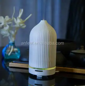 จีนผู้ผลิต Oil Diffuser ไม้ Ultrasonic Aroma Diffuser Humidifier น้ำมันหอมระเหย Waterless Diffuser