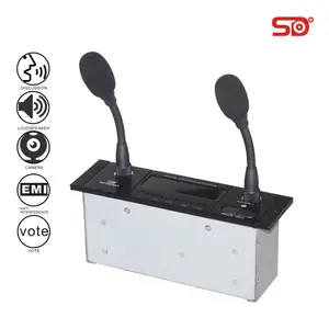 singden âm thanh kỹ thuật số hội nghị đại biểu microphone hệ thống với thiết kế nhúng se528vc