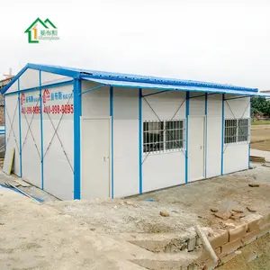 economical K type prefabricated house /slope roof portable prefab house for sale/ temporary domitoryf/ office