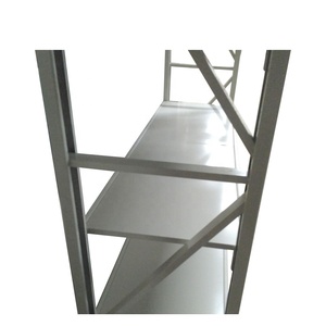 Chariot de rangement robuste en métal, à <span class=keywords><strong>Angle</strong></span> fendu, de 2 — 4 couches, pour Garage, <span class=keywords><strong>palette</strong></span> d'entrepôt, supports empilables - Product Image 4