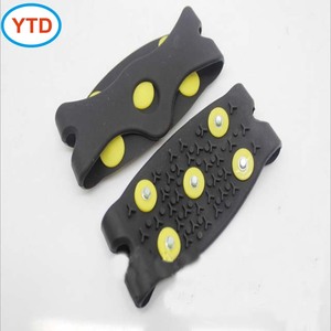 YTD-031 sepatu anti-selip es cleat tahan lama ringan untuk memanjat luar ruangan lari mendaki gunung tur es salju kondisi kerja - Product Image 6