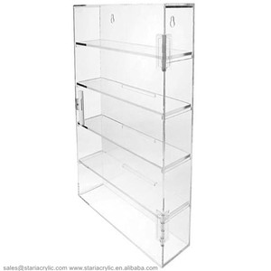 Caja <span class=keywords><strong>de</strong></span> Almacenamiento Magnética <span class=keywords><strong>de</strong></span> Acrílico <span class=keywords><strong>de</strong></span> 4 Niveles <span class=keywords><strong>para</strong></span> Montar en la Pared, Vitrina Protectora a Prueba <span class=keywords><strong>de</strong></span> Polvo <span class=keywords><strong>para</strong></span> Coleccionables <span class=keywords><strong>de</strong></span> Vasos <span class=keywords><strong>de</strong></span> Chupito - Product Image 1