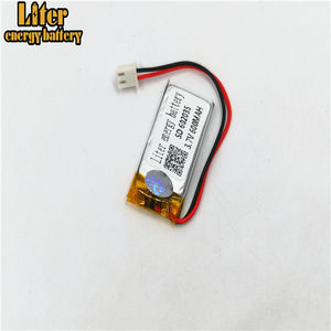 Plugue 2.0-2 P 602035 600 mah 3.7 v Recarregável lipo bateria solar bateria de lítio polímero de iões de lítio com PCM - Product Image 2