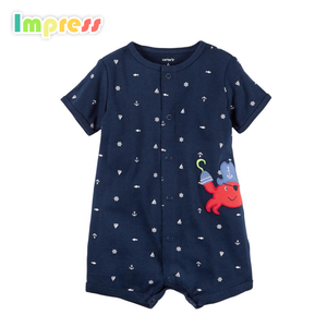 Pas cher bébé fille vêtements 100% coton carters bébé barboteuse
